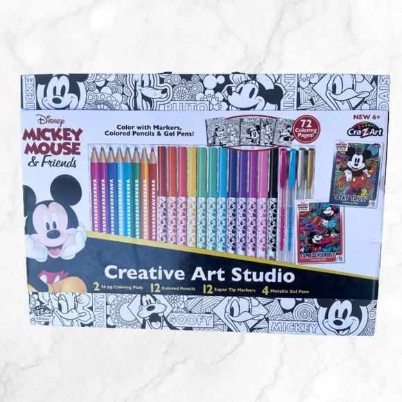 Brand New! Mickey Mouse Creative Art Studio - Picture 1 of 2